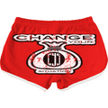 Change Your Situation Yoga Shorts - Red